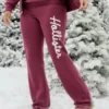 Logo Grafikli Boot Sweatpants
