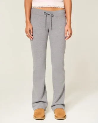 Logo Grafikli Boot Sweatpants