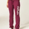 Logo Grafikli Boot Sweatpants