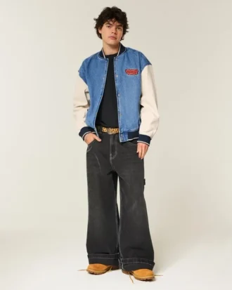 Looney Tunes Grafikli Denim Ceket