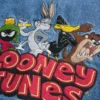 Looney Tunes Grafikli Denim Ceket Looney Tunes Grafikli Denim Ceket