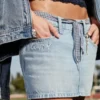 Low-Rise Class of ’26 Denim Mini Etek Low-Rise Class of ’26 Denim Mini Etek
