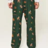 Miami Üniversitesi Hurricanes Grafik Flanel Pantolon Miami Üniversitesi Hurricanes Grafik Flanel Pantolon