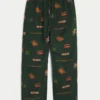 Miami Üniversitesi Hurricanes Grafik Flanel Pantolon Miami Üniversitesi Hurricanes Grafik Flanel Pantolon