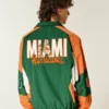Miami Üniversitesi Hurricanes Grafik Rüzgarlık Ceket Miami Üniversitesi Hurricanes Grafik Rüzgarlık Ceket