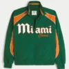 Miami Üniversitesi Hurricanes Grafik Rüzgarlık Ceket