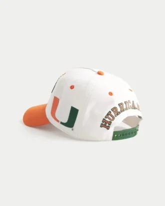 Miami Üniversitesi Hurricanes Grafikli Beyzbol Şapkası
