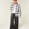 Michigan Üniversitesi Wolverines Grafik Flanel Gömlek Michigan Üniversitesi Wolverines Grafik Flanel Gömlek