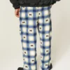 Michigan Üniversitesi Wolverines Grafik Flanel Pantolon