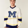 Michigan Üniversitesi Wolverines Grafik Hokey Forması Michigan Üniversitesi Wolverines Grafik Hokey Forması