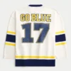 Michigan Üniversitesi Wolverines Grafik Hokey Forması Michigan Üniversitesi Wolverines Grafik Hokey Forması