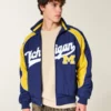 Michigan Üniversitesi Wolverines Grafik Rüzgarlık Ceket Michigan Üniversitesi Wolverines Grafik Rüzgarlık Ceket
