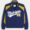 Michigan Üniversitesi Wolverines Grafik Rüzgarlık Ceket Michigan Üniversitesi Wolverines Grafik Rüzgarlık Ceket