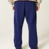 Michigan Üniversitesi Wolverines Grafikli Bol Kesim Fleece Jogger Pantolon