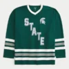 Michigan State University Spartans Grafik Hokey Forması Michigan State University Spartans Grafik Hokey Forması
