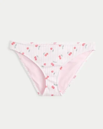 Nakışlı Düşük Bel Bikini Altı