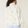 Nakışlı Sherpa Polar Ceket Nakışlı Sherpa Polar Ceket