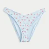 Nakışlı Yüksek Bacak Cheeky Bikini Altı