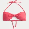 Önden Bağlamalı Halter Bandeau Bikini Üstü Önden Bağlamalı Halter Bandeau Bikini Üstü