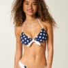 Önden Bağlamalı Halter Bandeau Bikini Üstü Önden Bağlamalı Halter Bandeau Bikini Üstü
