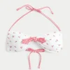 Önden Bağlamalı Halter Bandeau Bikini Üstü Önden Bağlamalı Halter Bandeau Bikini Üstü