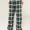 Notre Dame Üniversitesi Fighting Irish Grafik Flanel Pantolon