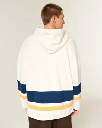 Notre Dame Üniversitesi Fighting Irish Grafik Hokey Forması Kapüşonlu Sweatshirt