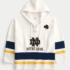 Notre Dame Üniversitesi Fighting Irish Grafik Hokey Forması Kapüşonlu Sweatshirt