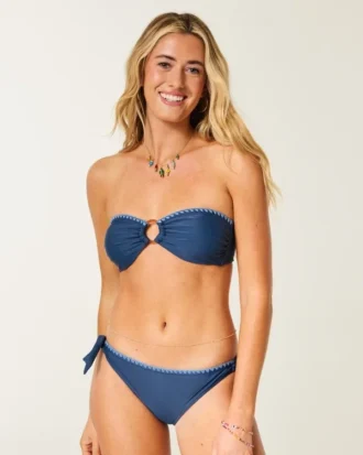 O-Ring Bandeau Bikini Üstü