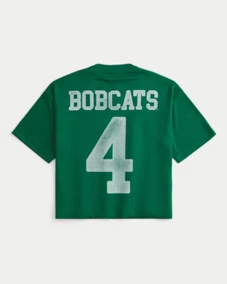 Ohio Üniversitesi Bobcats Grafik Futbol Forması