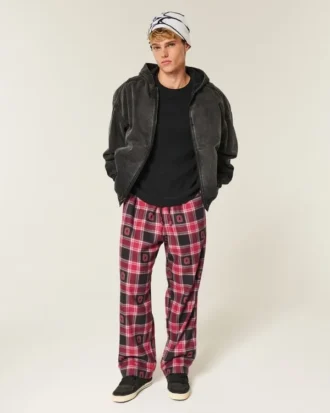Ohio State Üniversitesi Buckeyes Grafik Flanel Pantolon Ohio State Üniversitesi Buckeyes Grafik Flanel Pantolon