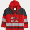 Ohio State Üniversitesi Buckeyes Grafik Hokey Forması Kapüşonlu Sweatshirt Ohio State Üniversitesi Buckeyes Grafik Hokey Forması Kapüşonlu Sweatshirt