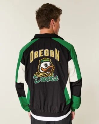 Oregon Üniversitesi Ducks Grafik Rüzgarlık Ceket