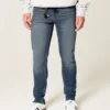 Orta Yıkama Atletik Skinny Jean Orta Yıkama Atletik Skinny Jean