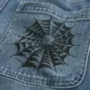 Orta Yıkama Doodle Baggy Jeans Orta Yıkama Doodle Baggy Jeans