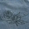 Orta Yıkama Doodle Baggy Jeans Orta Yıkama Doodle Baggy Jeans