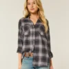 Oversize Flanel Gömlek