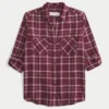 Oversize Flanel Gömlek