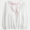 Oversized Class of ’26 Back Bow Sweatshirt
