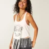 Palm Desert Valley Grafik Fringe Tank Palm Desert Valley Grafik Fringe Tank