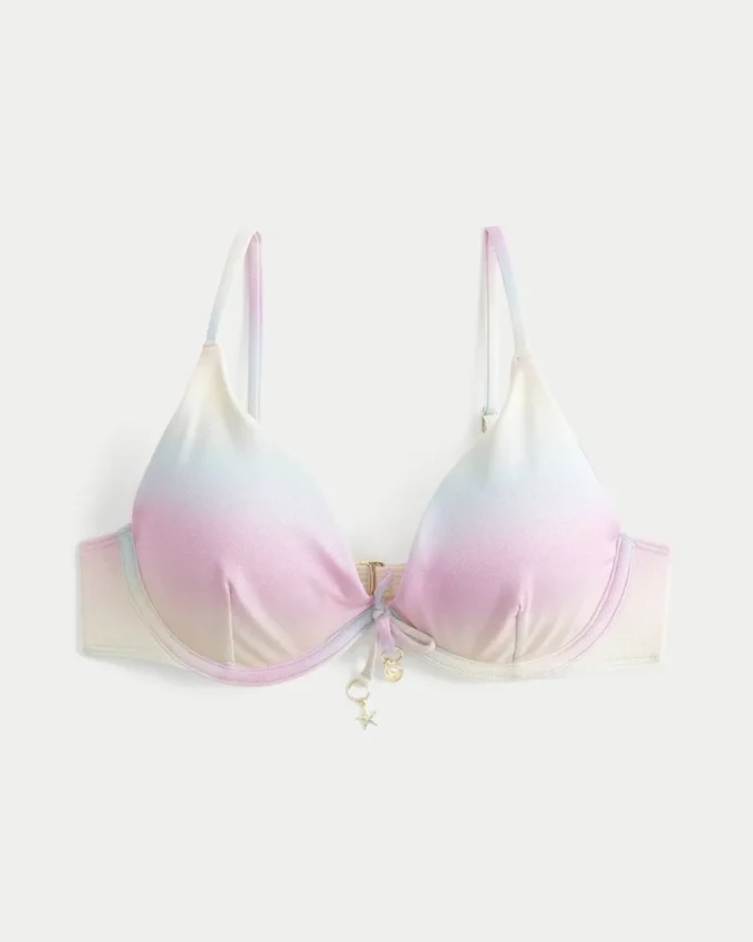 Parlak Balensiz Bikini Üstü
