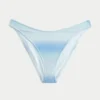 Parlak Yüksek Bacak Cheeky Bikini Altı