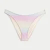 Parlak Yüksek Bacak Cheeky Bikini Altı