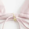 Parıltılı Çok Yönlü Üçgen Bikini Üstü