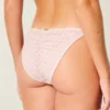 Payetli Kroşe Stil Yan Bağlamalı Cheeky Bikini Altı
