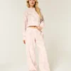 Pembe Kamuflaj Bol Sweatpantolon Pembe Kamuflaj Bol Sweatpantolon