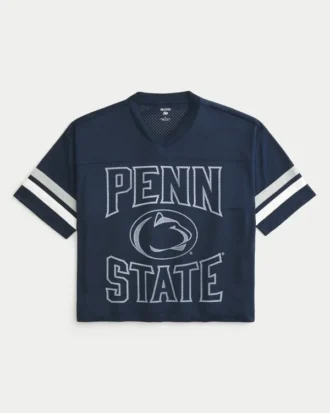 Penn State Üniversitesi Nittany Lions Grafik Futbol Forması