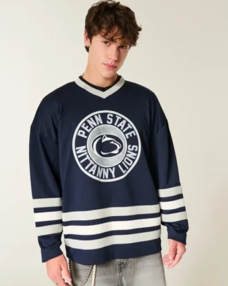 Penn State Üniversitesi Nittany Lions Grafik Hokey Forması