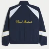 Polar Astarlı Real Madrid CF Grafikli Eşofman Ceketi Polar Astarlı Real Madrid CF Grafikli Eşofman Ceketi