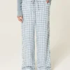 Pull-On Slub Pantolon